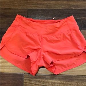 EUC red/orange speedy short size 4